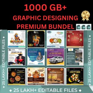 1000 GB GRAPHIC DESIGNING