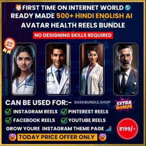 500+ Ai Health Reels Bundle