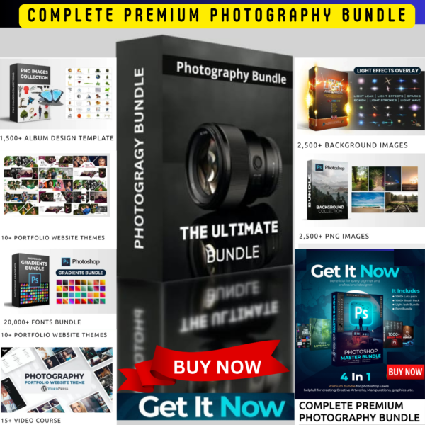 COMPLETE PREMIUM PHOTOGRAPHY BUNDLE 3