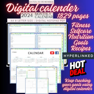 Digital calender